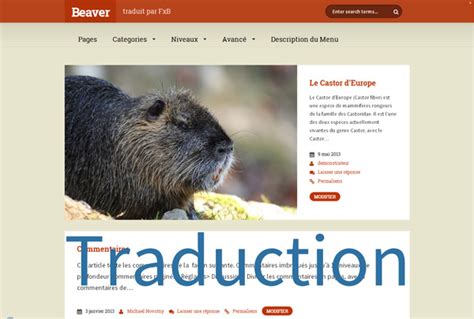 beavers traduction